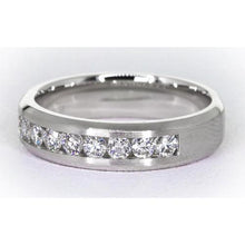 Afbeelding in Gallery-weergave laden, Kanaalset trouwring ronde diamant 1,35 karaat sieraden - harrychadent.nl
