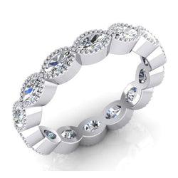 Markiezin Diamanten Eeuwigheid Band F VS1 Goud 14K