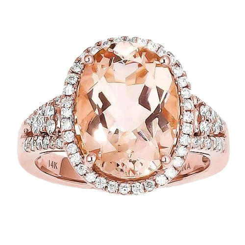 Morganite Cocktail Ring