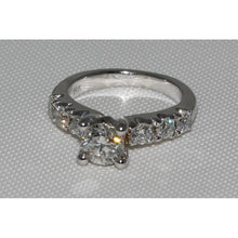 Afbeelding in Gallery-weergave laden, Natuurlijk 1,85 karaat Diamanten Verlovingsring Wit Goud
