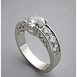 Natuurlijk 2.51 karaat Diamanten Verlovingsring Met Accenten Sieraden Nieuw