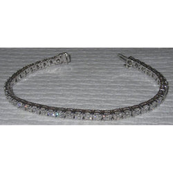 Tennisarmband met 30 Pointers Natuurlijke uit de aarde gewonnen Diamant