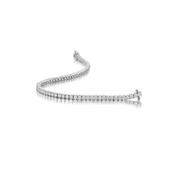 Natuurlijk Ronde Geslepen Diamanten Tennisarmband Van 7,50 ct. Nieuw Witgoud 14k