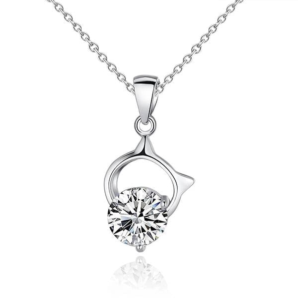 Natuurlijke diamanten hanger ketting 1,50 karaat tanden set 14K witgoud - harrychadent.nl