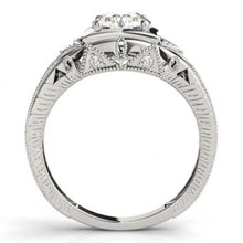 Afbeelding in Gallery-weergave laden, Nieuwe 1 karaat diamanten sieraden dame drie stenen ring vintage stijl - harrychadent.nl
