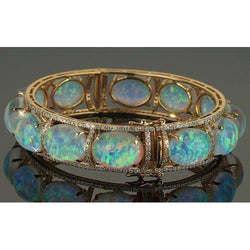 Opal Diamond Bracelet Prong Set 89 karaat armband dames