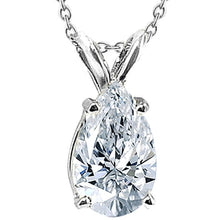 Afbeelding in Gallery-weergave laden, Peer diamanten hanger met ketting 1 ct. Diamanten ketting - harrychadent.nl
