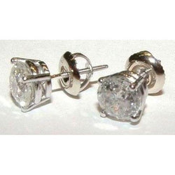 Platina 1,51 karaat diamanten studs