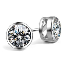 Afbeelding in Gallery-weergave laden, Prachtige 3 Karaats Echt Diamanten Oorknopjes Dames Oorbel Goud Wit 14K
