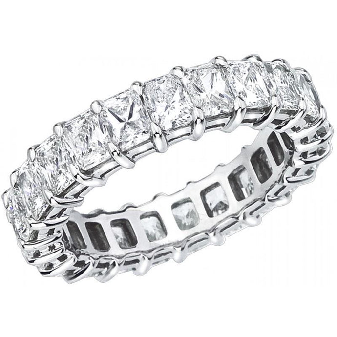 Princess Cut Diamond Eternity 4,40 Karren Band Goud 14K - harrychadent.nl