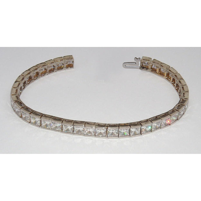 Princess Diamonds tennisarmband 18 karaat witgoud 14K - harrychadent.nl