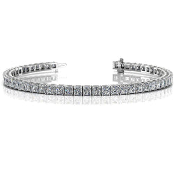 Prong Gezet labgekweekt Diamanten Tennisarmband Witgoud Sieraden 11.20 Ct