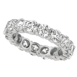 Natuurlijke Diamanten Eternity Ring 4.80ct - Witgoud 14K