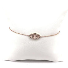 Afbeelding in Gallery-weergave laden, Ronde Diamanten Armband 0,30 Rose gouden sieraden 14K - harrychadent.nl
