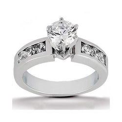 Ronde Diamanten Verlovingsring Sieraden Nieuw 1,70 Karaat