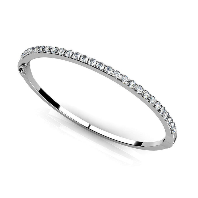 Ronde briljant geslepen diamanten armband 4,30 karaat gouden sieraden - harrychadent.nl