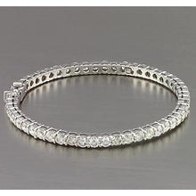 Afbeelding in Gallery-weergave laden, Ronde diamanten armband 9 karaat damessieraden - harrychadent.nl
