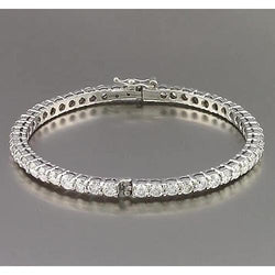 Ronde Echte Natuurlijke uit de aarde gewonnen Diamanten Bangle 9 Karaat Dames Sieraden