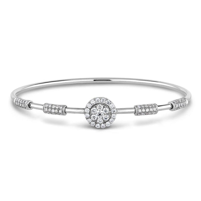 Ronde diamanten damesarmband 2 karaat 14K witgoud - harrychadent.nl