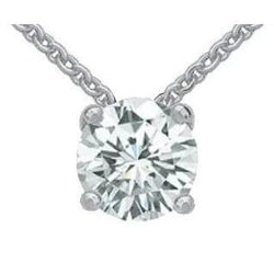 Ronde diamanten sieraden hanger ketting 2,50 ct diamant