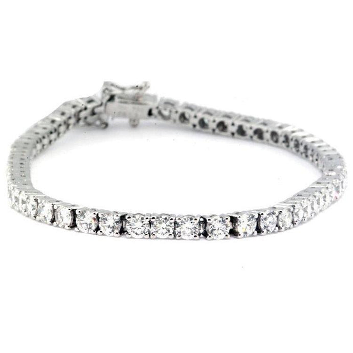 Ronde geslepen diamanten tennisarmband van 4.65 ct - harrychadent.nl