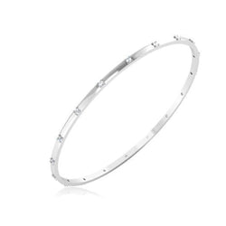 Ronde Echt Diamanten Damesarmband 2,70 Ct Witgoud 14K