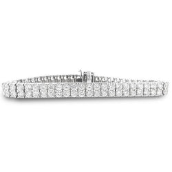Natuurlijk Diamanten Armband 15ct - Witgoud 14K