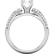 Afbeelding in Gallery-weergave laden, Ronde Echt Diamanten Verlovingsring 1,90 Karaat Witgoud 14K
