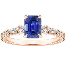 Afbeelding in Gallery-weergave laden, echte round diamant 4karaat ring vooraanzicht
