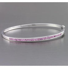Afbeelding in Gallery-weergave laden, Roze saffier armband 5 karaat dames sieraden wit goud - harrychadent.nl
