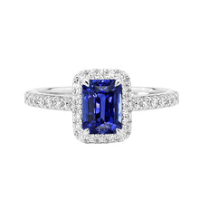 Afbeelding in Gallery-weergave laden, echte round diamant 3karaat ring vooraanzicht
