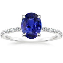 Afbeelding in Gallery-weergave laden, echte round diamant 3.75karaat ring vooraanzicht
