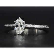 Afbeelding in Gallery-weergave laden, Solitaire diamanten ring 1,50 karaat vintage stijl sieraden - harrychadent.nl
