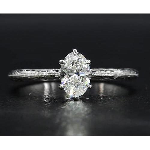 Solitaire diamanten ring 1,50 karaat vintage stijl sieraden - harrychadent.nl