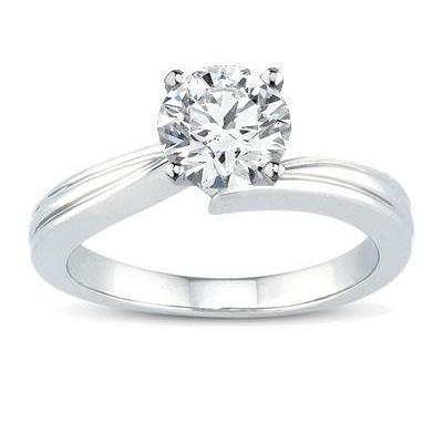 Solitaire prachtige ronde geslepen diamanten jubileumring van 1.50 karaat - harrychadent.nl