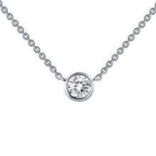 Afbeelding in Gallery-weergave laden, echte round diamant 0.75karaat hanger vooraanzicht
