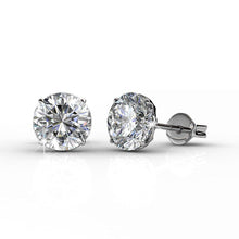 Afbeelding in Gallery-weergave laden, GIA-gecertificeerd Natuurlijke Diamanten Oorbel 6.20ct - Witgoud 14K
