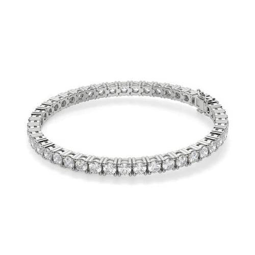 TennisArmband Ronde snede 8,10 Carats Sparkling Diamonds White Gold - harrychadent.nl