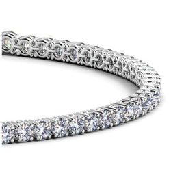 10 Karaat Natuurlijk uit de aarde gewonnen Diamanten Gouden Tennisarmband