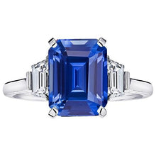 Afbeelding in Gallery-weergave laden, echte diamant 3.50karaat ring vooraanzicht
