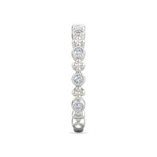 Afbeelding in Gallery-weergave laden, Trouwring Diamond 0,55 karaat antieke stijl 14K witgouden sieraden - harrychadent.nl
