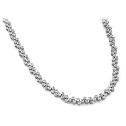 VVS Natuurlijke Diamanten Kastzetting Tennis Collier