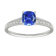 Afbeelding in Gallery-weergave laden, echte round diamant 2.50karaat ring vooraanzicht
