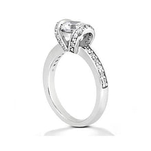 Afbeelding in Gallery-weergave laden, Vrouwen diamanten verlovingsring wit goud 14K 1,41 Ct. Nieuw
