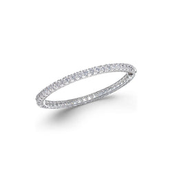 Natuurlijk Diamanten Armband 7.70ct - Witgoud 14K