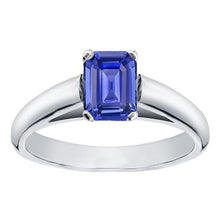 Afbeelding in Gallery-weergave laden, echte emerald saffier 1.50karaat ring vooraanzicht
