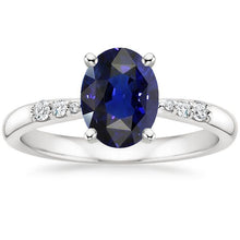 Afbeelding in Gallery-weergave laden, echte round diamant 3.50karaat ring vooraanzicht
