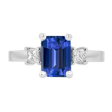 Afbeelding in Gallery-weergave laden, echte diamant 2.50karaat ring vooraanzicht
