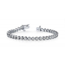 Afbeelding in Gallery-weergave laden, Witgouden 14K Prong Echt Diamonds Basic Tennisarmband 5,70 Karaat
