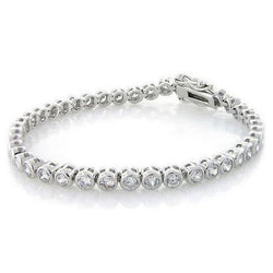 Labgekweekte Armband 12ct - Witgoud 10K